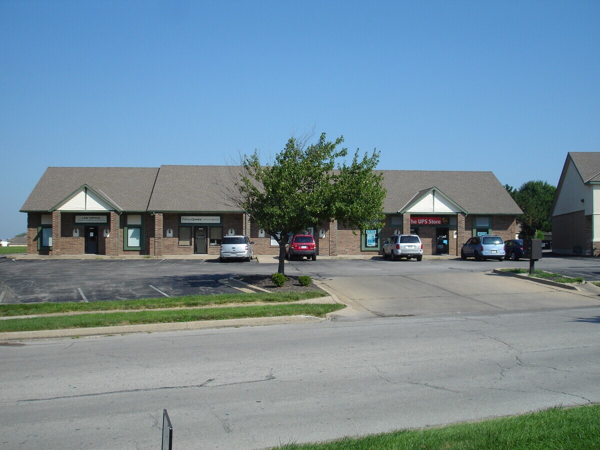 Clint Drive retail strip with tenants
